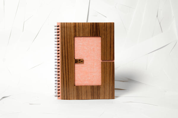 Handmade Pink Frame Cotton Jute Diary