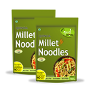 Millet Noodles | Quinoa | Rich In Fibre | Zero Cholesterol | 180 g | Pack of 2