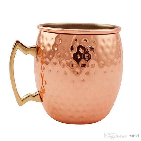 Copper Mugs - Set of 2