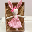 Cotton Baby Doll for Kids | Soft Toy | Pink | 28 cm.