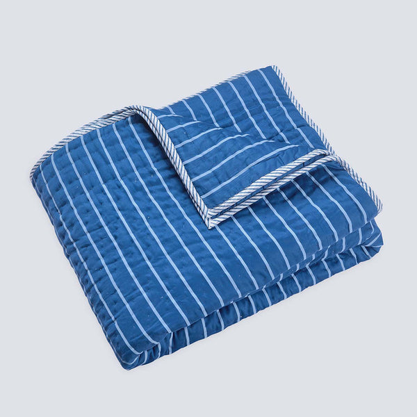 Pure Cotton Kids Cozy Quilt | Blue