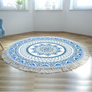 Cotton Meditation Mat | Boho Rug | Multicolour