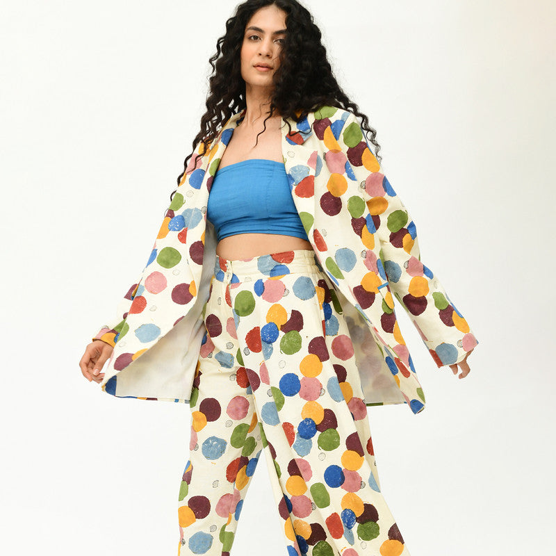 Organic Cotton Overcoat | Multicolour