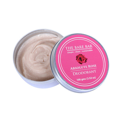 Rose Deodorant | Soothes Skin | 100 g