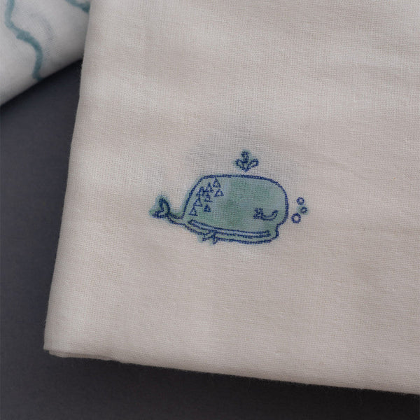 Cotton Baby Swaddle | Set of 2 | 99 x 99 cm