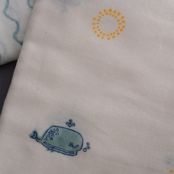 Cotton Baby Swaddle | Set of 2 | 99 x 99 cm