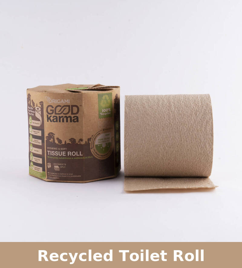 Recycled Toilet Roll | Unbleached | Pack of 2