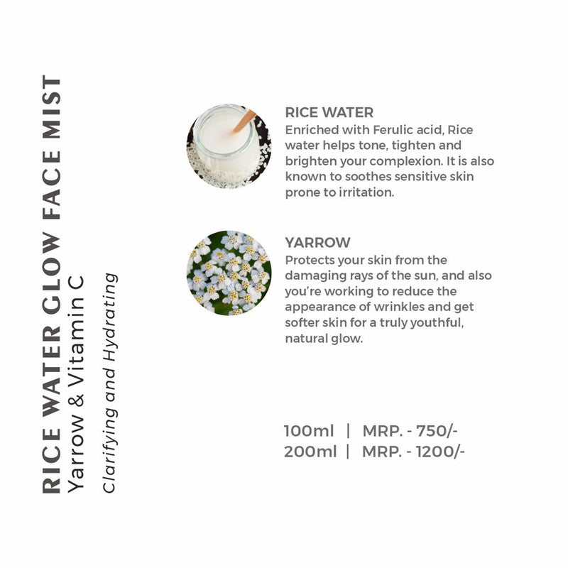 Rice Water Face Mist | Packed with Vitamins | 100 ml