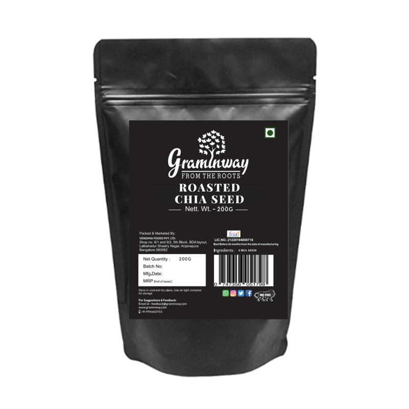 Chia Seeds | Natural | Roasted | 200 g