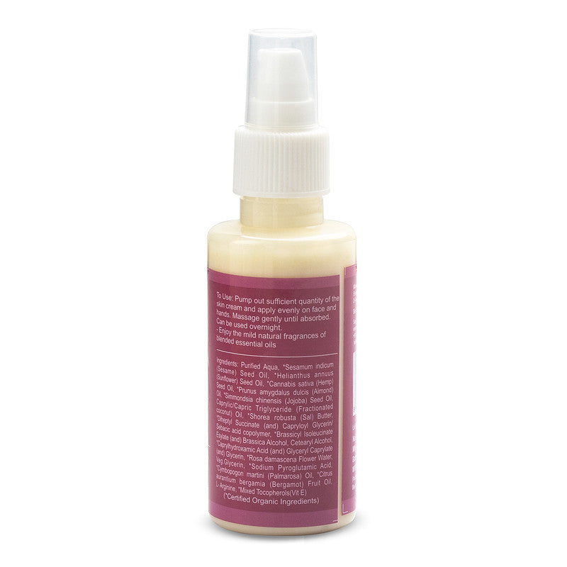 Rose Bergamot Skin Cream | Face & Body | 100 ml