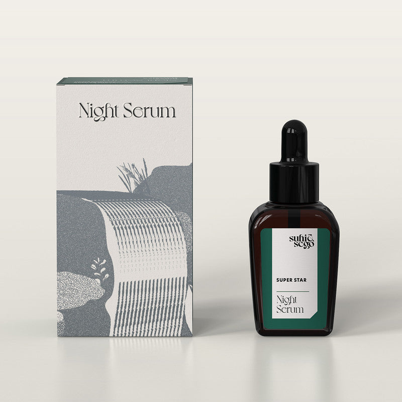 Super Star Night Serum | Hydrates, Brightens & Repairs Skin | 30 ml