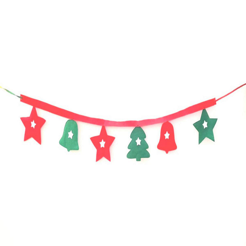 Decorative Bunting | Home Decoration | Red & Green