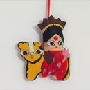 Upcycled Wall Hanging | Sherawali Mata