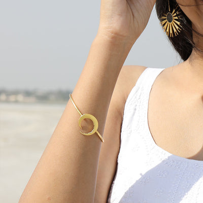 Brass Jewellery | Gold Finish Bangle