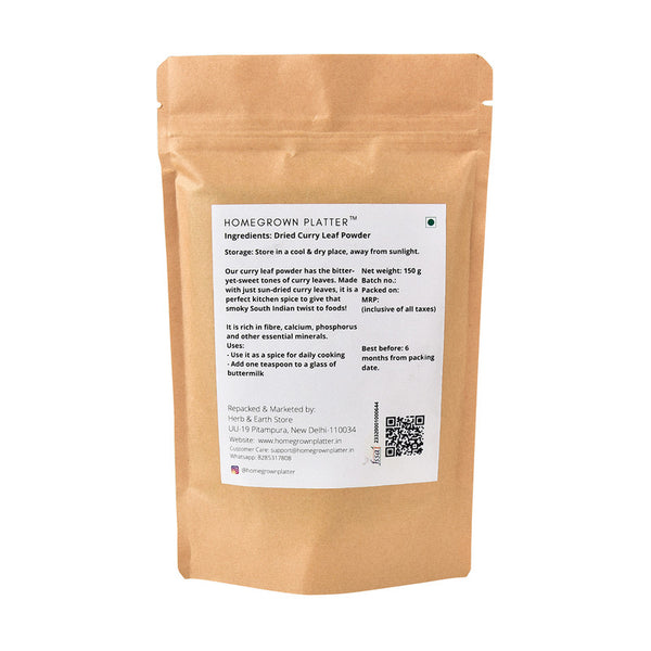 Curry Leaf Powder | Reduce Cholesterol levels | 150 g