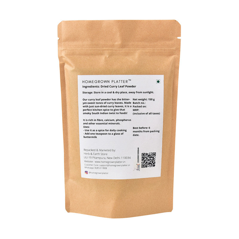 Curry Leaf Powder | Reduce Cholesterol levels | 150 g