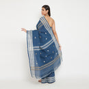 Indigo Saree | Eri Silk