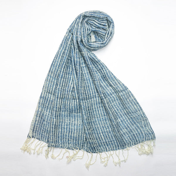 Eri Silk Scarf | Blue