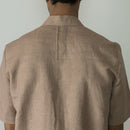 Shirts for Men | Hemp Cotton Shirt | Half-Sleeves | Rose
