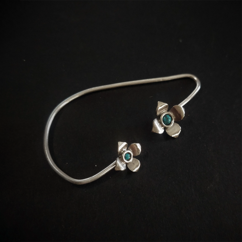 Silver Earrings | Sterling Silver Ear Cuff | Bageecha