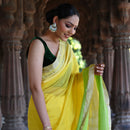 Festive Wear For Women | Chanderi Silk Saree | Yellow