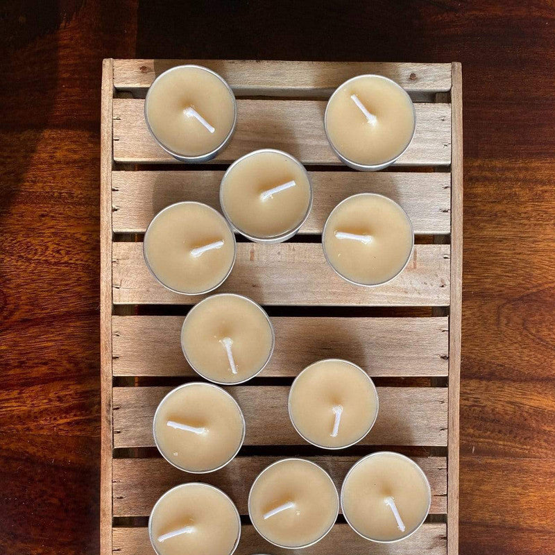 Beeswax Candles | Tea Light | Set of 200