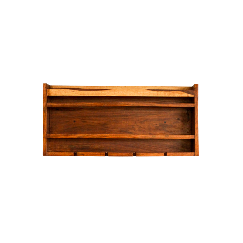 Sheesham Wood Home Bar Cabinet | Brown