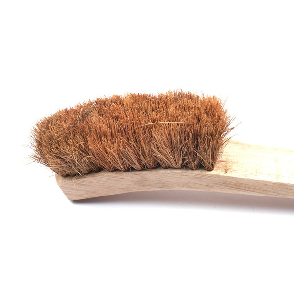 Coir Toilet Cleaning Brush | Long Handle  | Brown | 50 cm