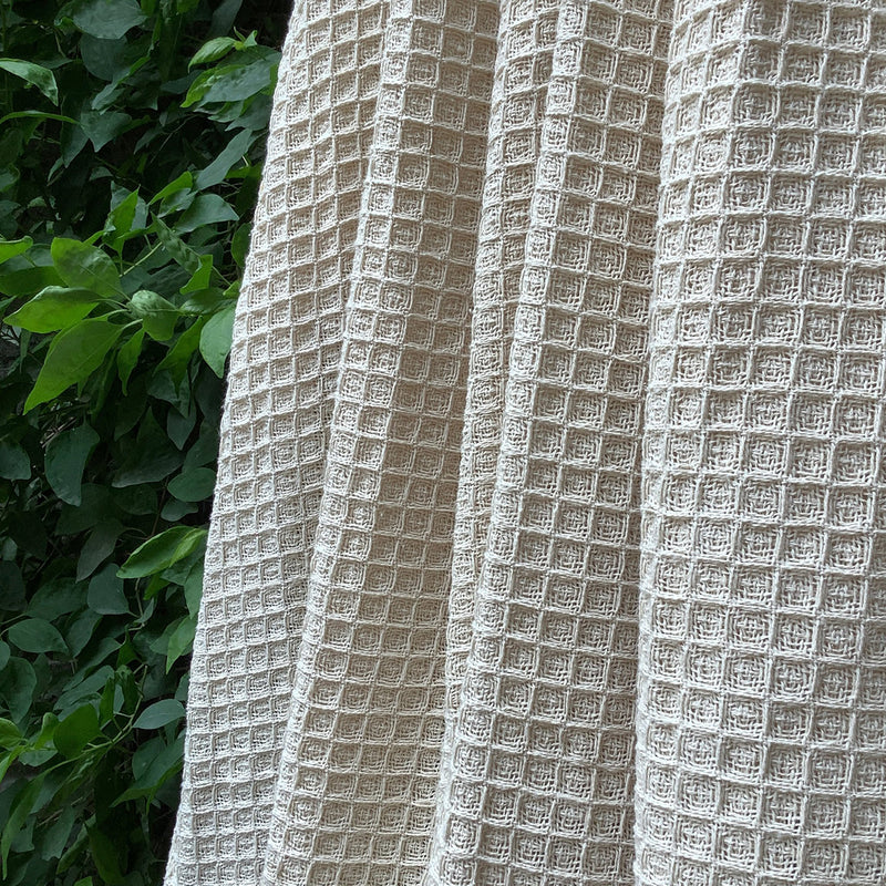 Cotton Throw for Sofa | Ivory