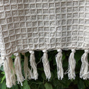 Cotton Throw for Sofa | Ivory