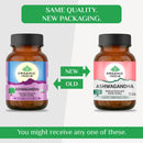 Organic India Ashwagandha Capsules | 60 Capsules | Relieves Stress