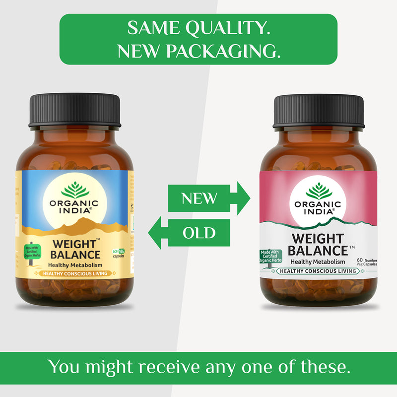 Organic India | Weight Balance | 60 Capsules