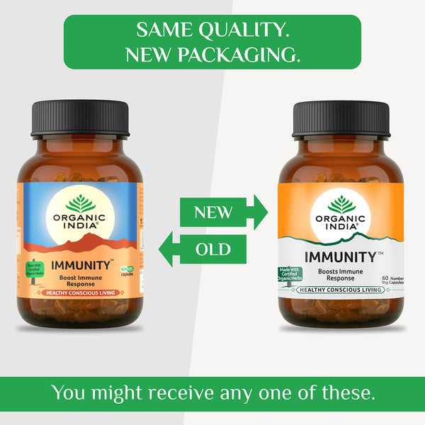 Organic India | Immunity Booster | 60 Capsules