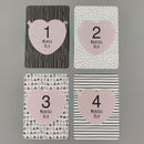 Wooden Flash Cards for Newborn Baby | High Contrast | BPA Free