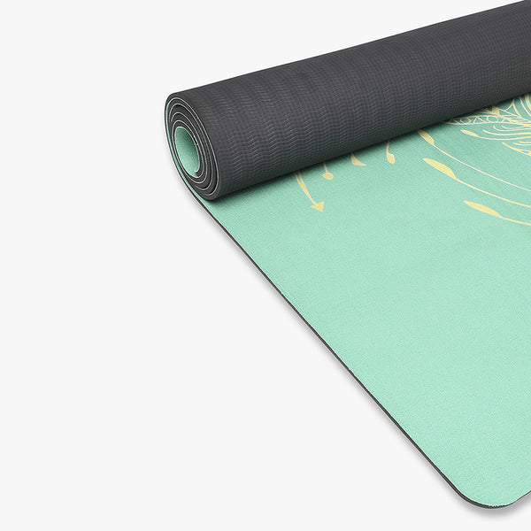 Recycled Suede Yoga Mat | 6 mm | Turquoise