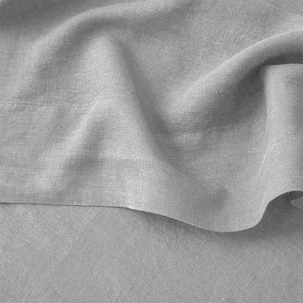 Pure Linen Bedsheet Set | Grey