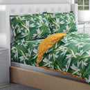 Pure Cotton Bedsheet Set | Bedsheet With Pillow Cover | Green