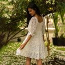 Cotton Dress | White