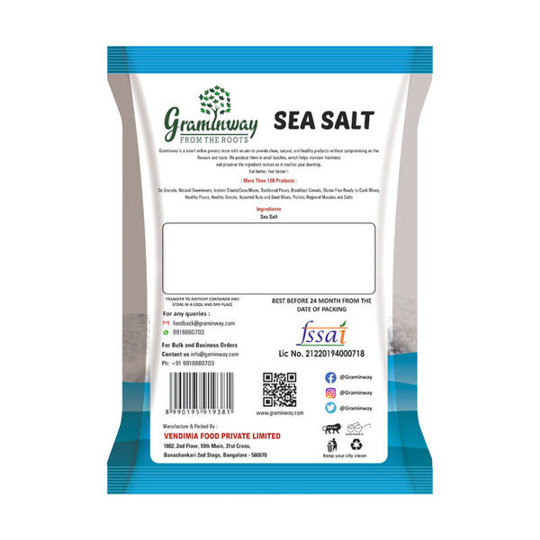 Natural Sea Salt | 500 g | Pack of 2