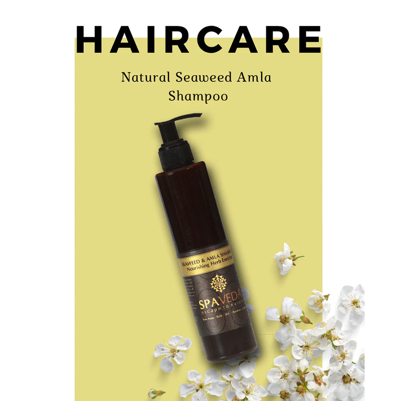 Hair Growth Shampoo | Pure Seaweed Amla | Volumising I 225 ml