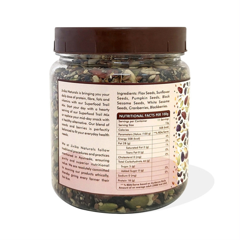 Superfood Trail Mix | Seeds & Berries | 300 g