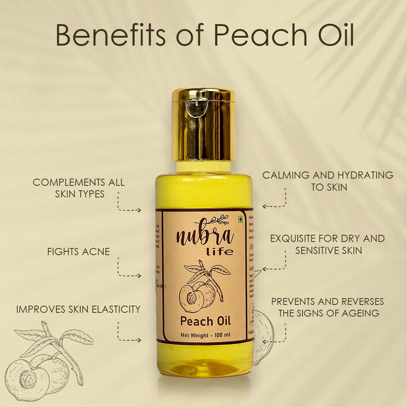 Peach Oil | Fights Acne | 100 ml