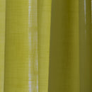 Pure Cotton Curtains | Sheer Fabric | Lemon Green