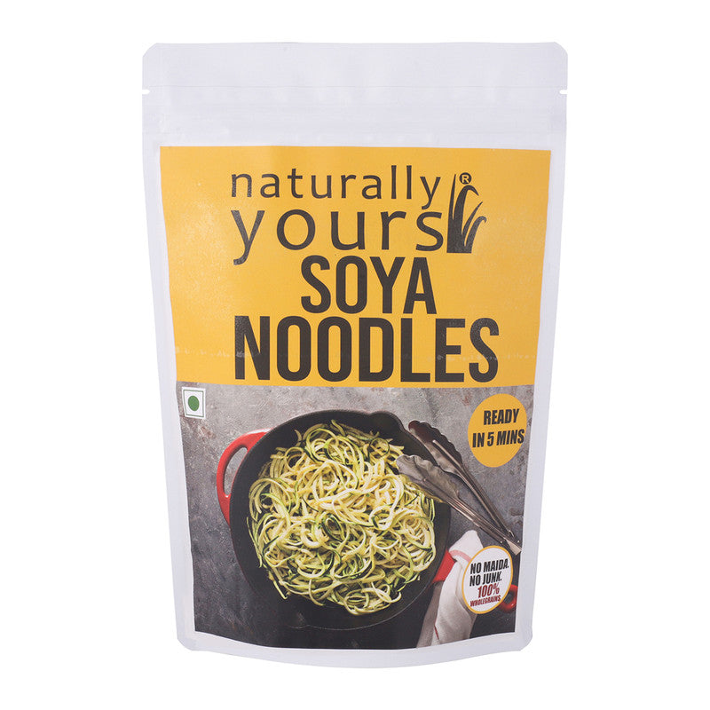 Soya Noodles | Calcium Rich | No Preservatives | 180 g | Pack of 2