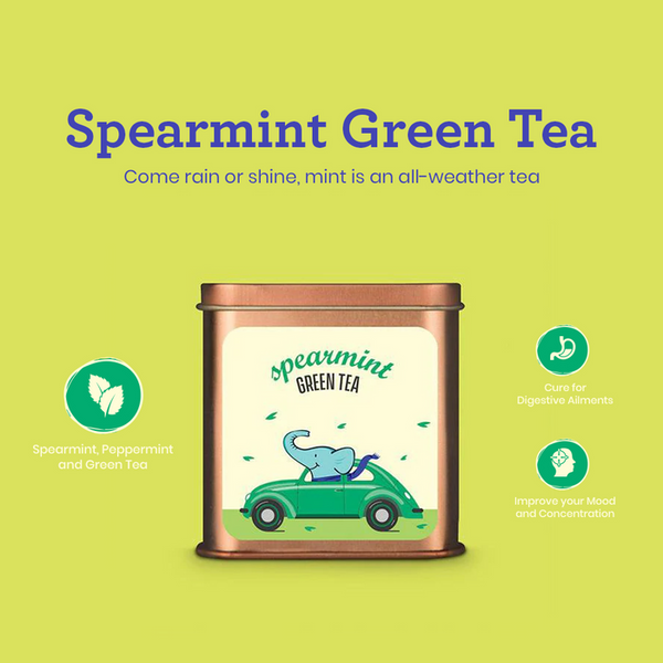 Green Tea | Spearmint | 100 g