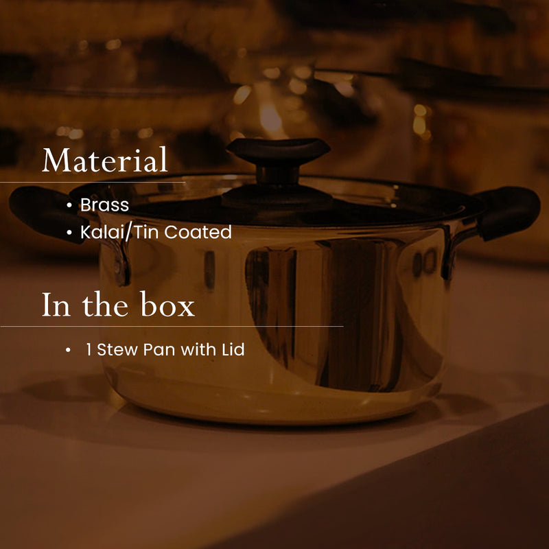 Brass Utensils | Brass Patila | Brass Pan | Stew Pan