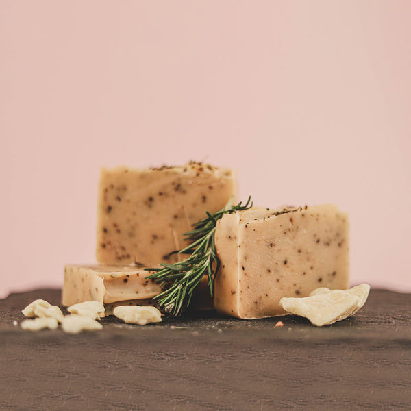 Soap | Triple Butter with Rosemary | Cold Process | 130 g