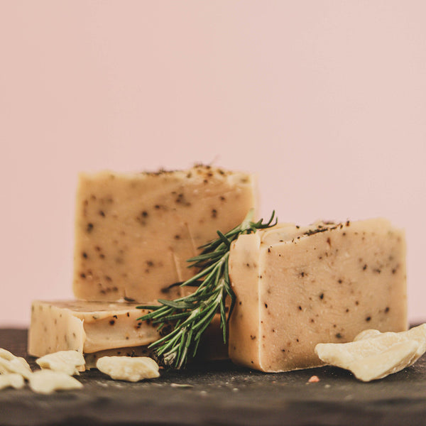 Soap | Triple Butter with Rosemary | Cold Process | 130 g