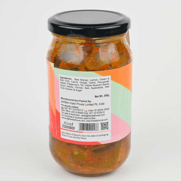 Natural Authentic Mix Veg Pickle | 350 g