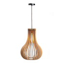 Birch Wood Ceiling Lamp | Pendant Lamp | Beige